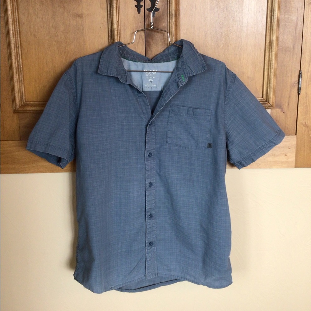 Mountain Hard wear short sleeve button down